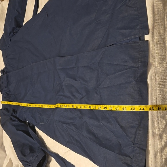 LONDON FOG Vintage Trench Coat with Removable Lining Color Blue Size 12R - Picture 10 of 14